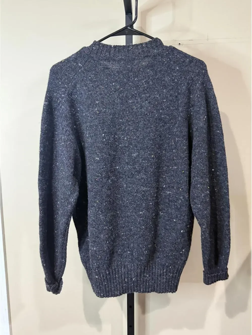 Boundary Waters Vintage 90s Medium Wool Men's Crew Neck Sweater